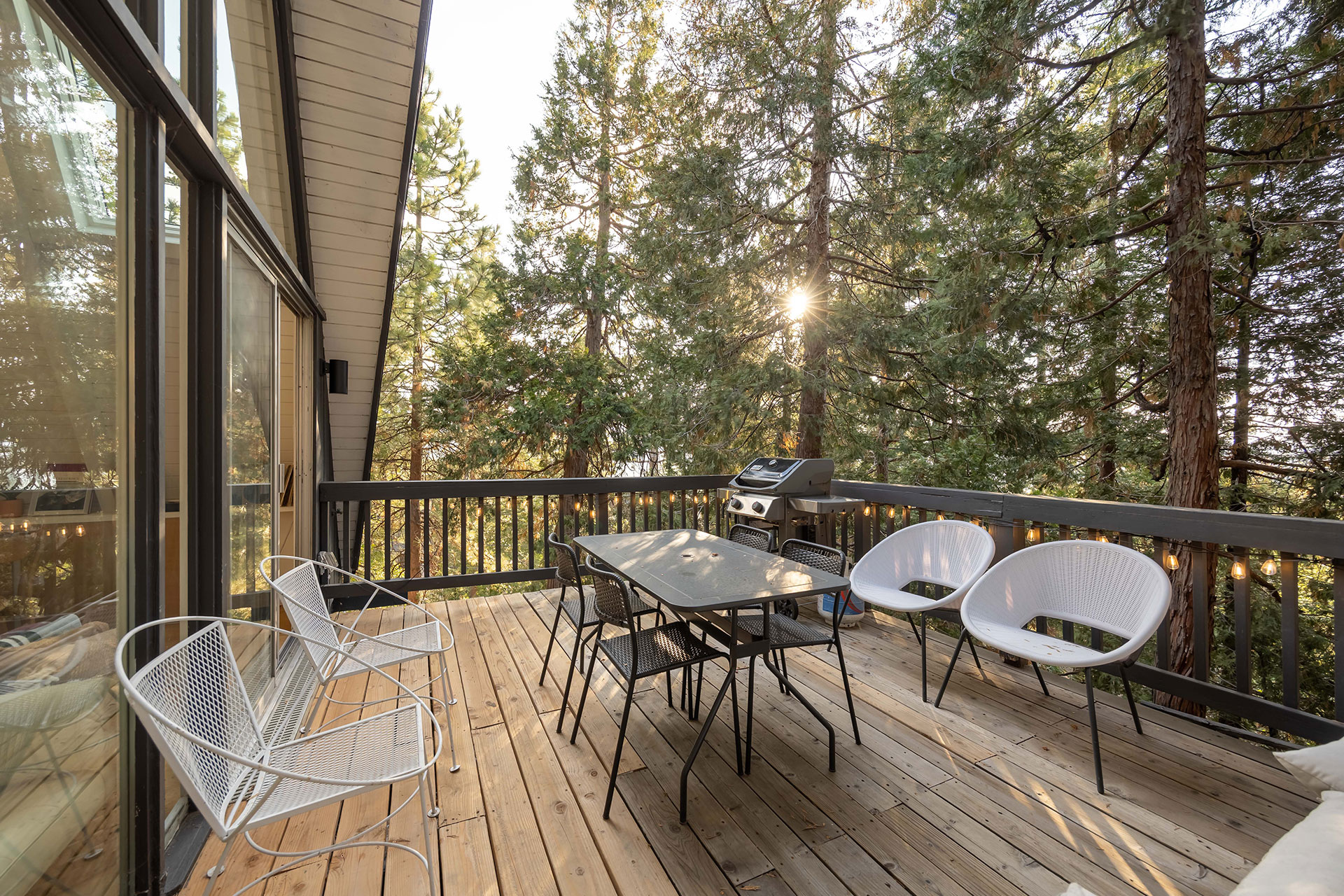 terrasse maison A-Frame Californie terrasse maison A-Frame Californie