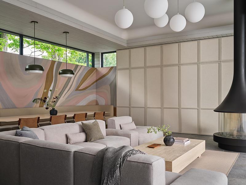 living room contemporary pool house with fireplace living room contemporary pool house with fireplace