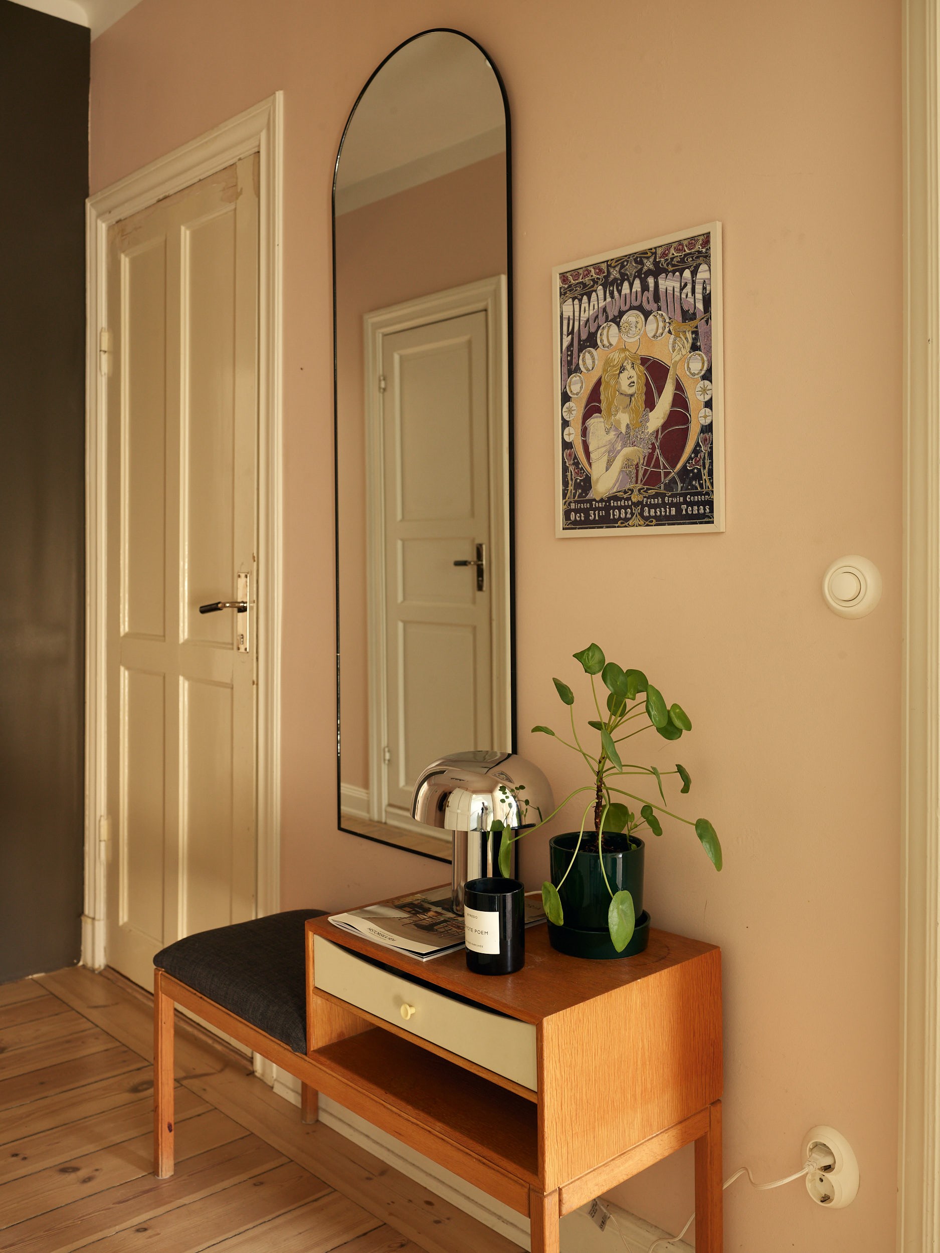 pale pink entryway pale pink entryway