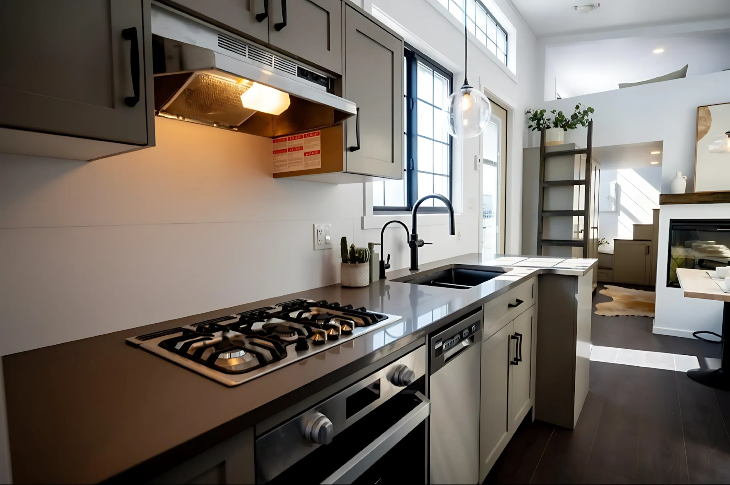 cuisine tiny house 39m2 Ellice par Teacup Tiny Homes cuisine tiny house 39m2 Ellice par Teacup Tiny Homes