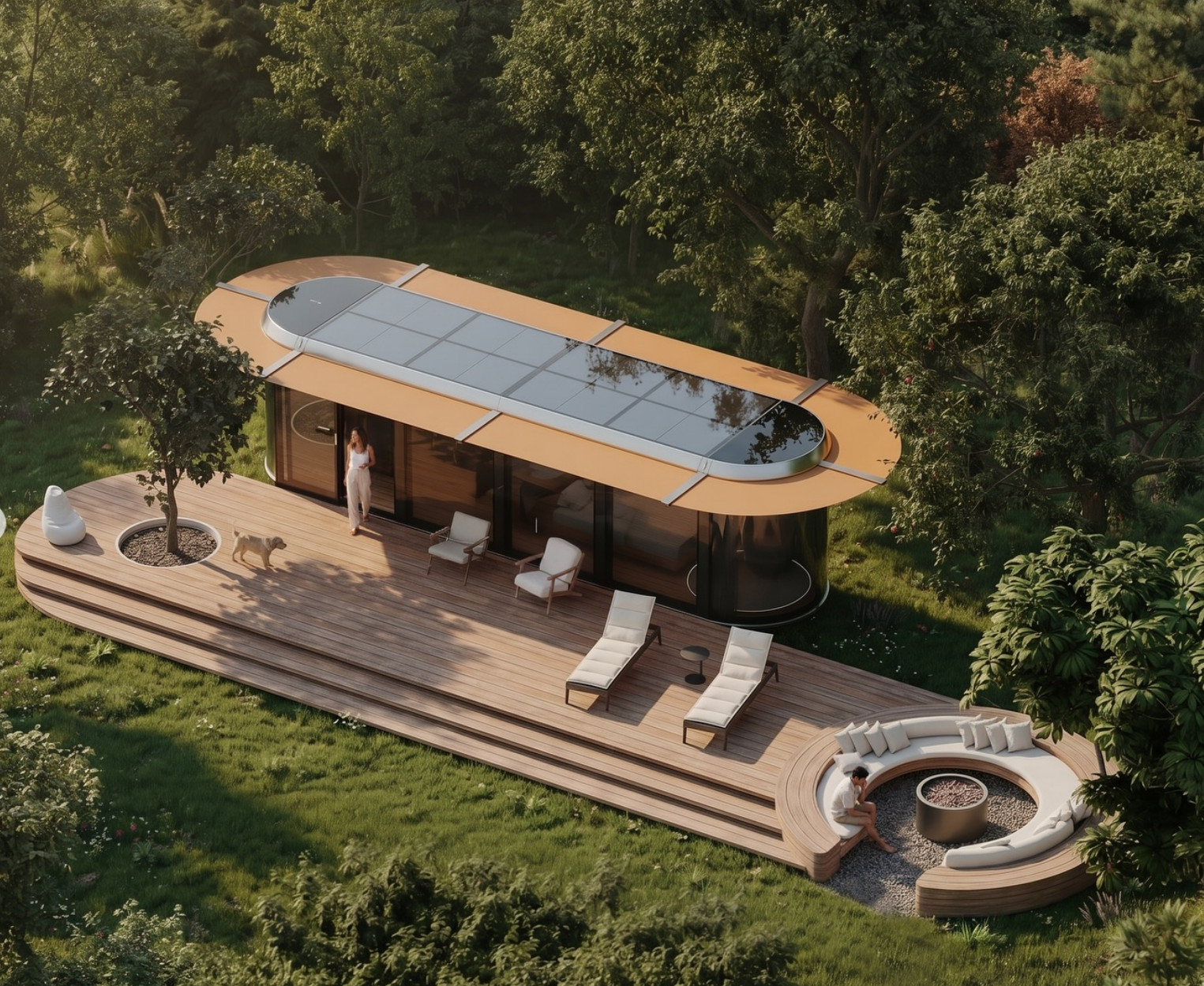 mini maison modulaire LAVVU Italie