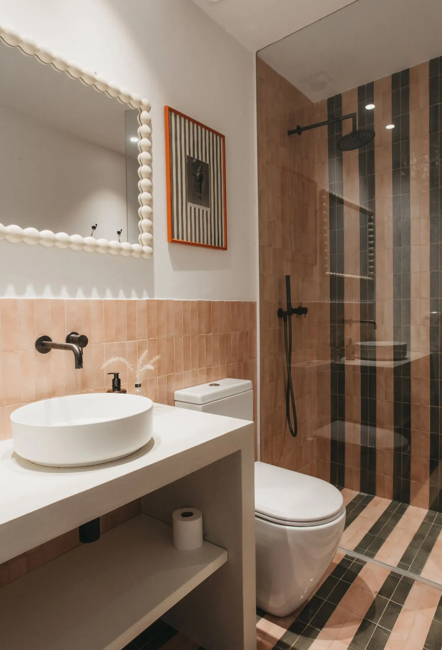 salle de bain maison Minorque rénovation et décoration contemporaine