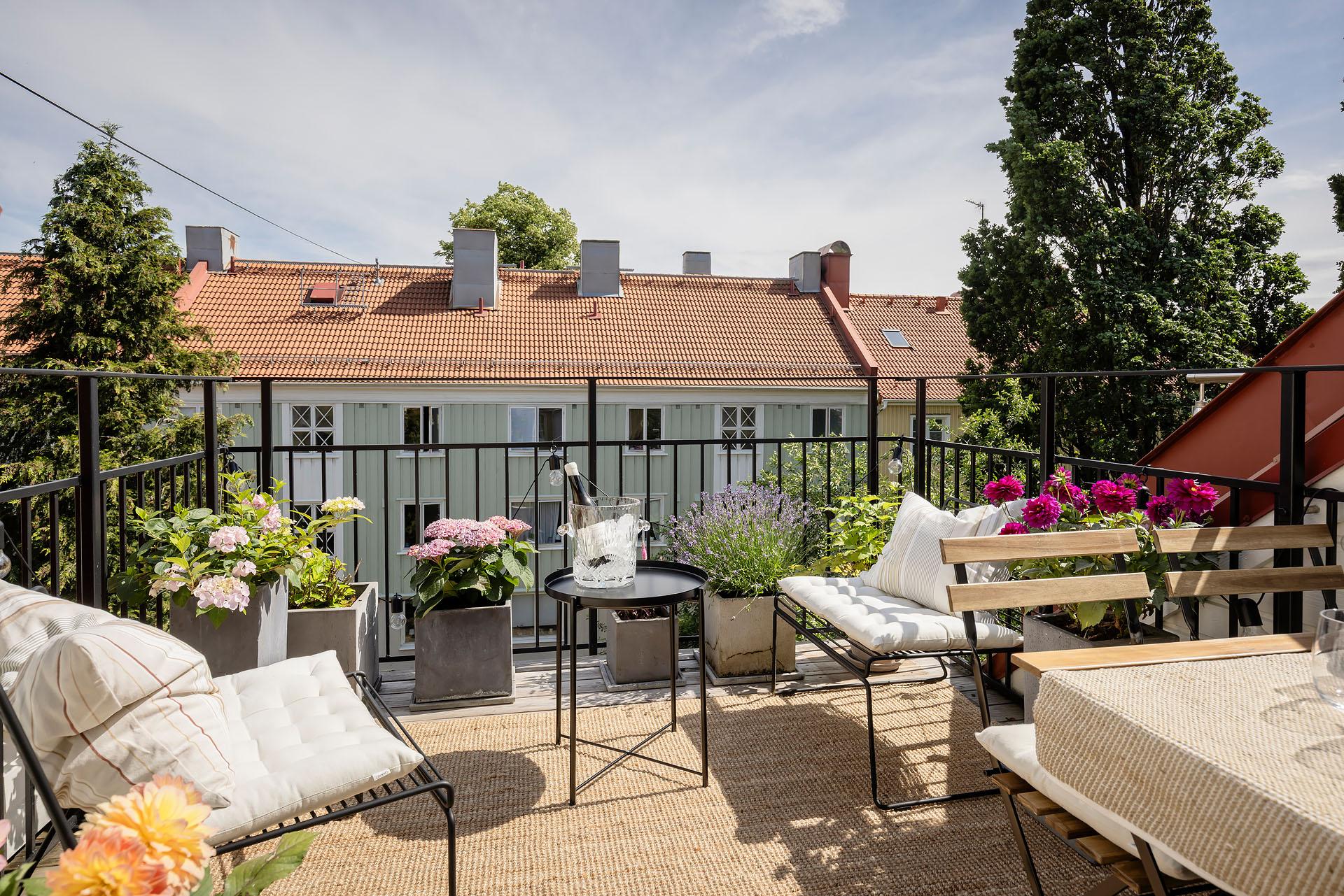 terrasse sur cour