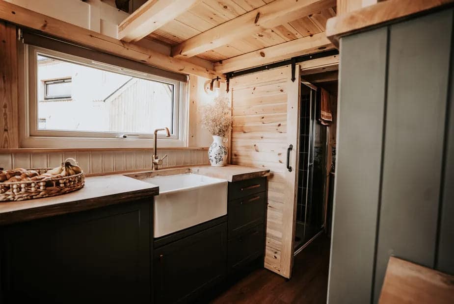 cuisine tiny house 16m2 660 Mezzanine TWT Tiny homes cuisine tiny house 16m2 660 Mezzanine TWT Tiny homes