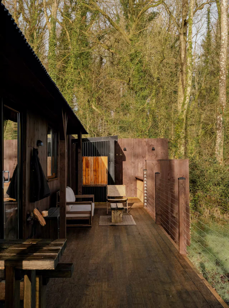 petite maison en bois nature dans le Devon The Nook petite maison en bois nature dans le Devon The Nook