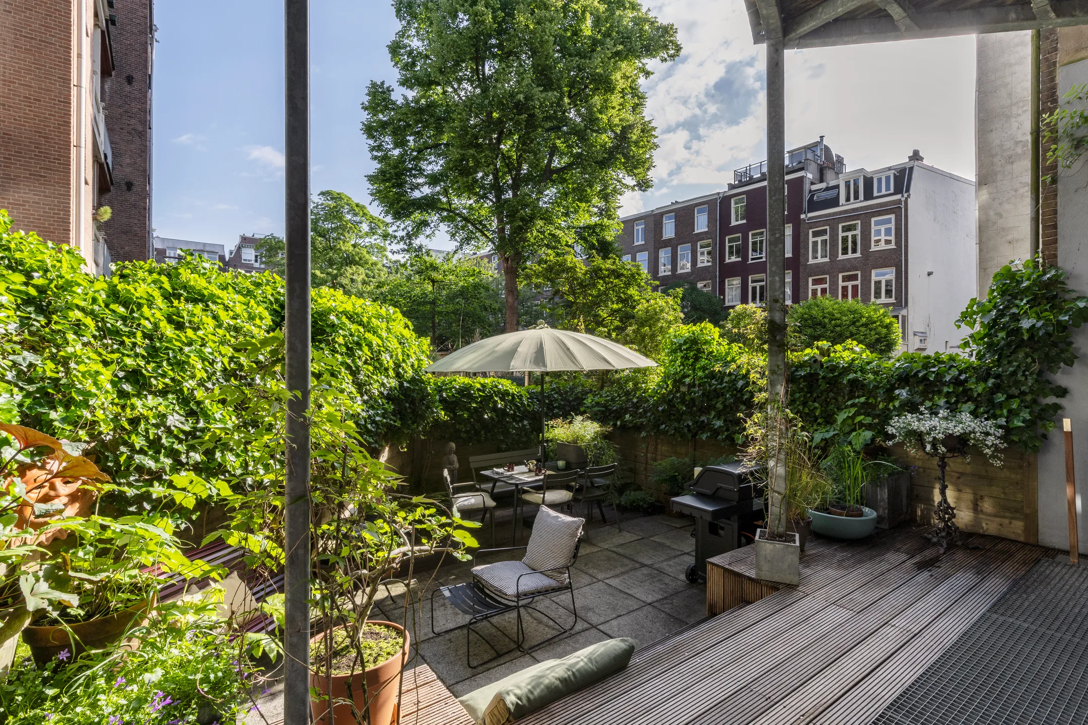 jardin de ville duplex Amsterdam décoration contemporaine jardin de ville duplex Amsterdam décoration contemporaine