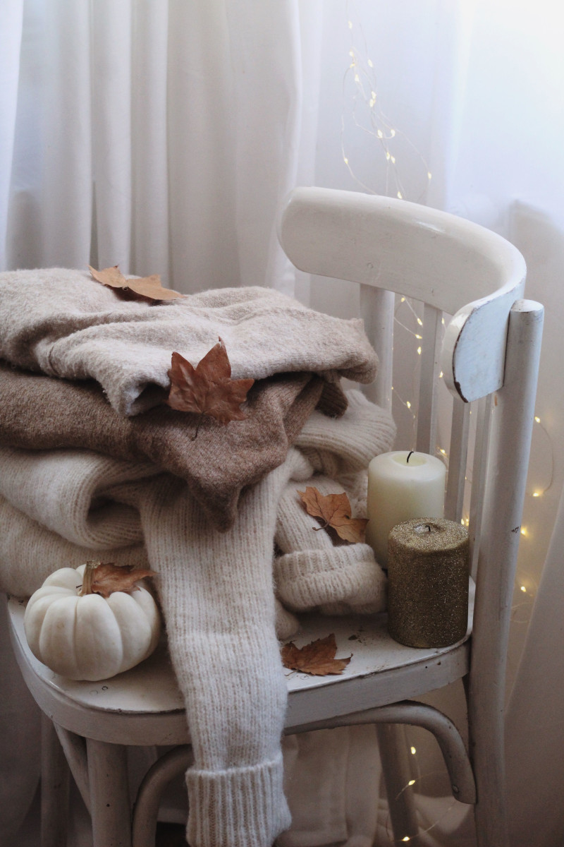 chaise avec déco d chaise avec déco d'automne