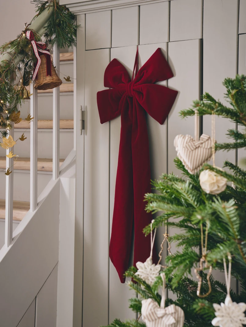 gros noeud rouge collection Søstrene Grene Noël 2026