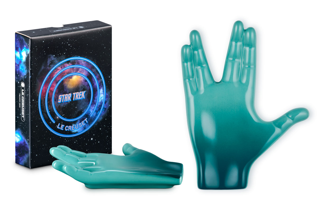 repose cuillère collaboration Le Creuset Star Trek 2026 repose cuillère collaboration Le Creuset Star Trek 2026