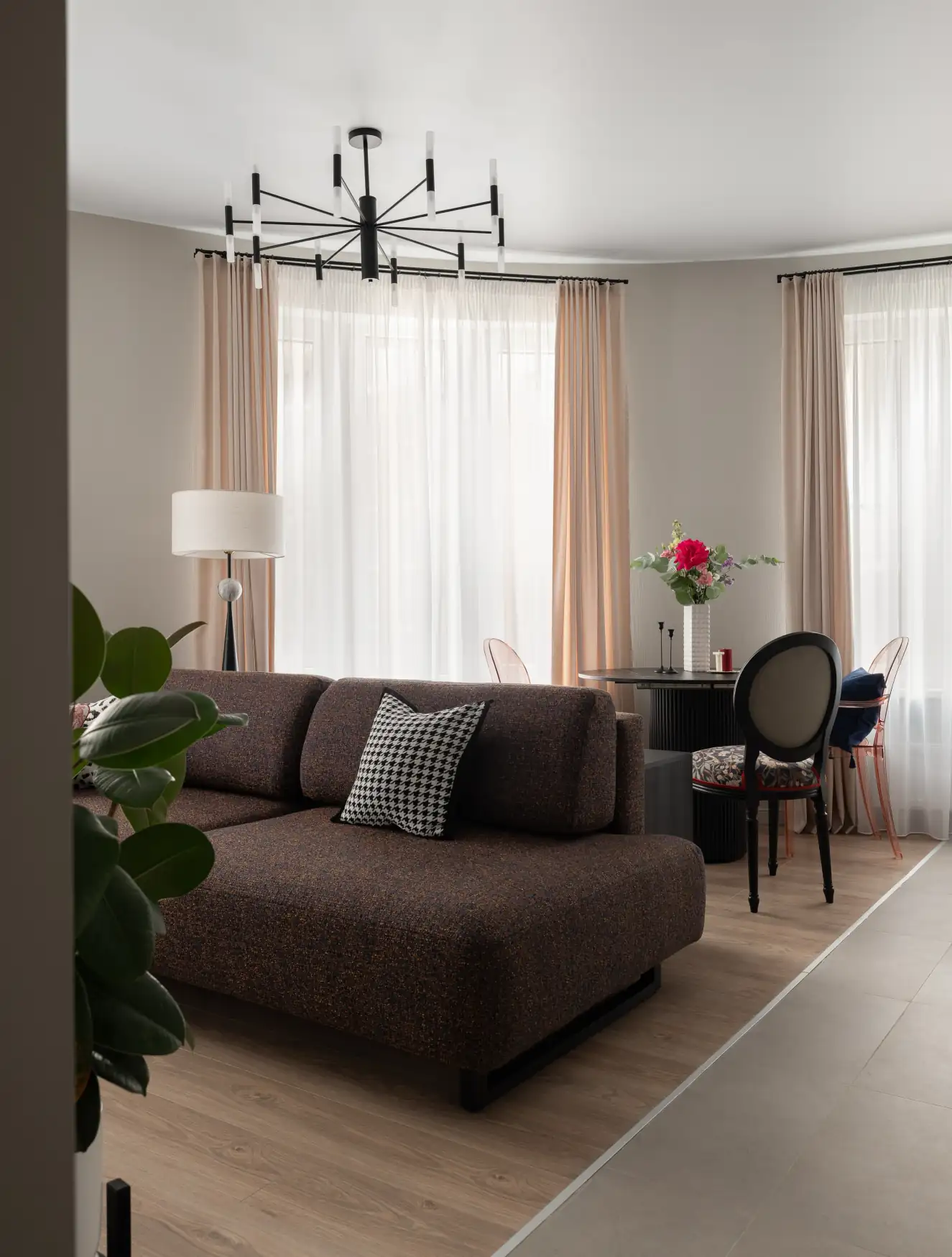 living room small 44sqm apartment contemporary decor living room small 44sqm apartment contemporary decor