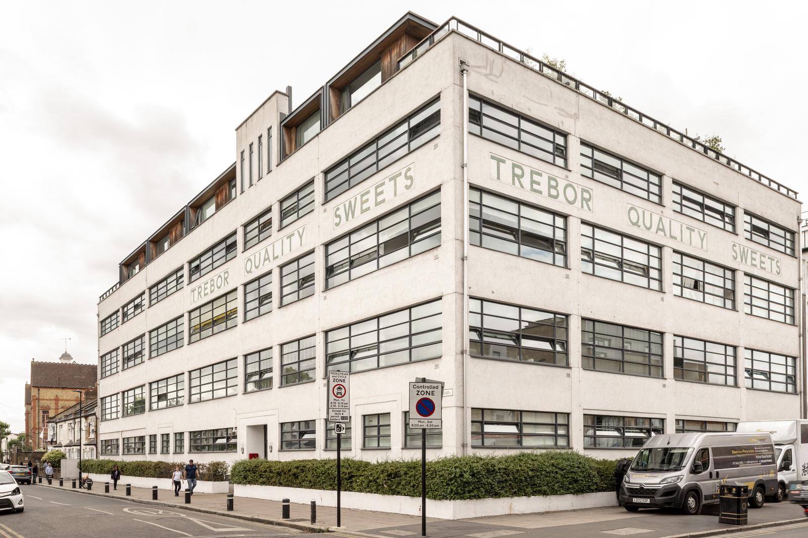 ancienne usine Londres transformée en loft