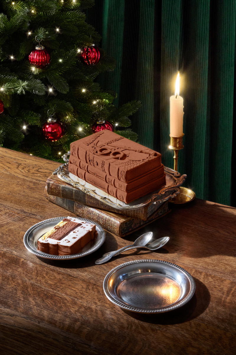 bûche glacée grimoire collection Picard Harry Potter Noël 2026