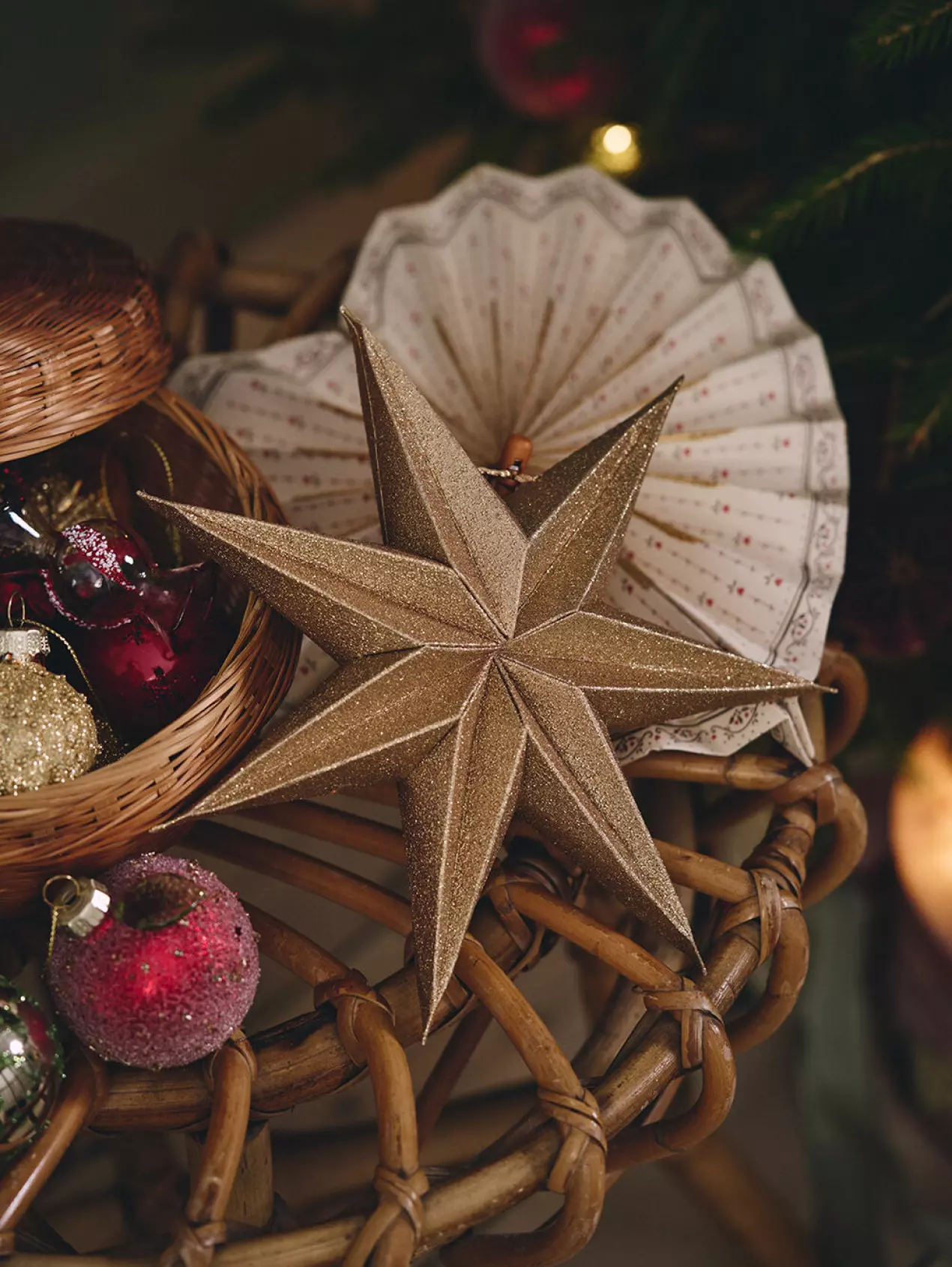 étoile dorée collection Søstrene Grene Noël 2026