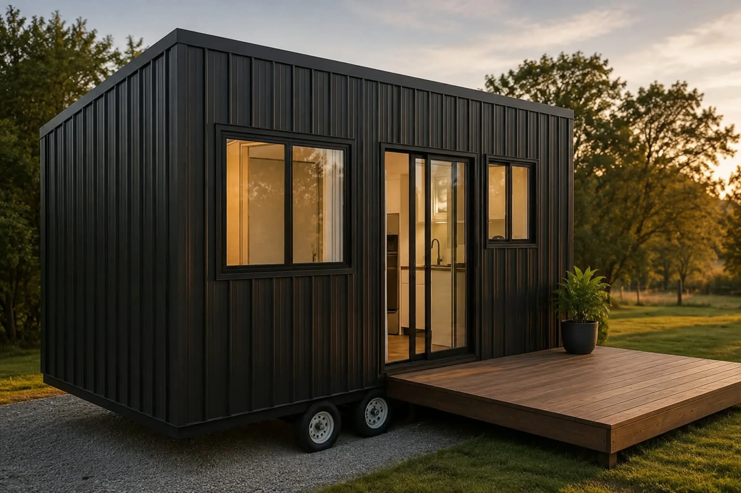 tiny house Nido noire de 13m2 tiny house Nido noire de 13m2