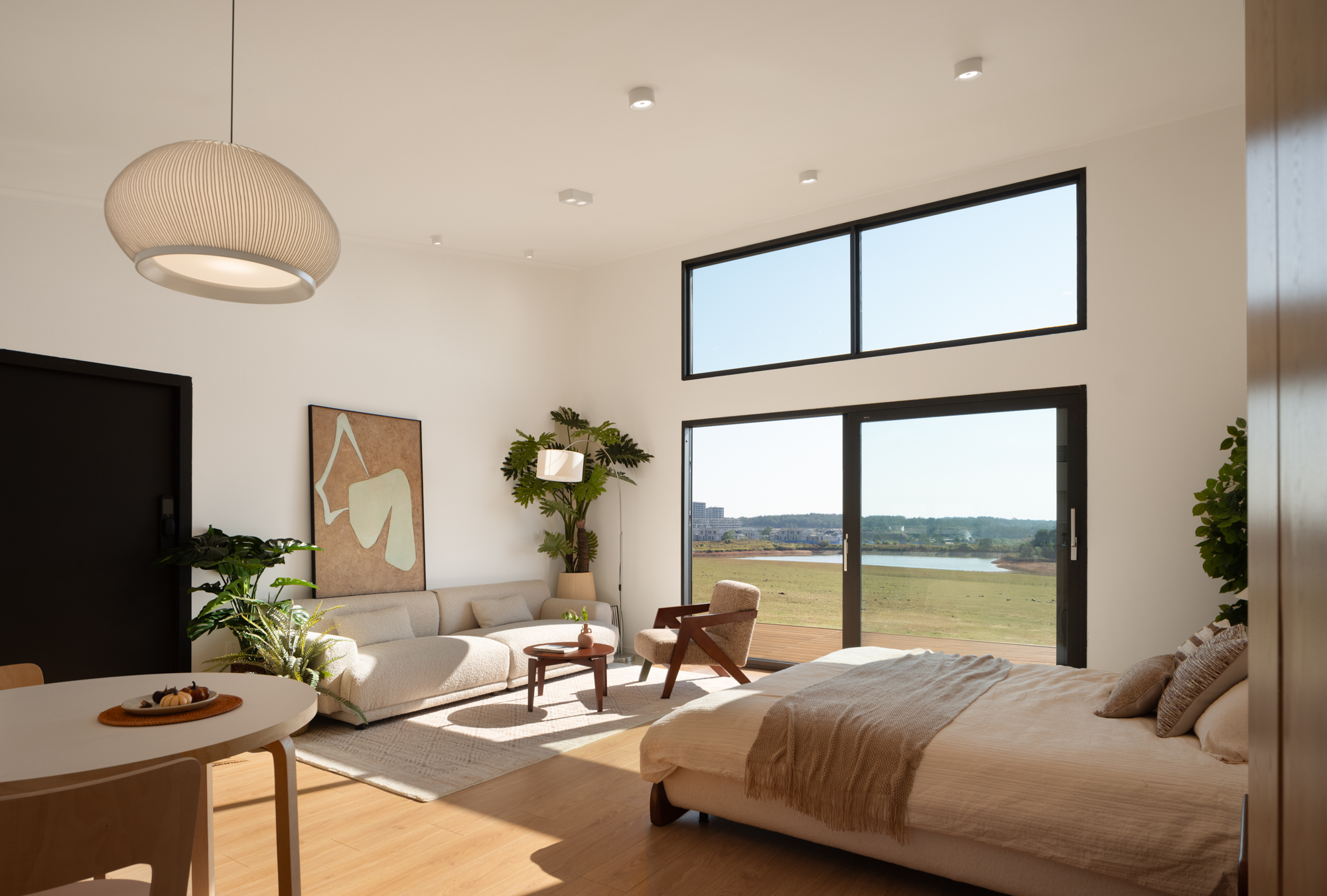 intérieur maison pliable 45m2 par Unfold House intérieur maison pliable 45m2 par Unfold House