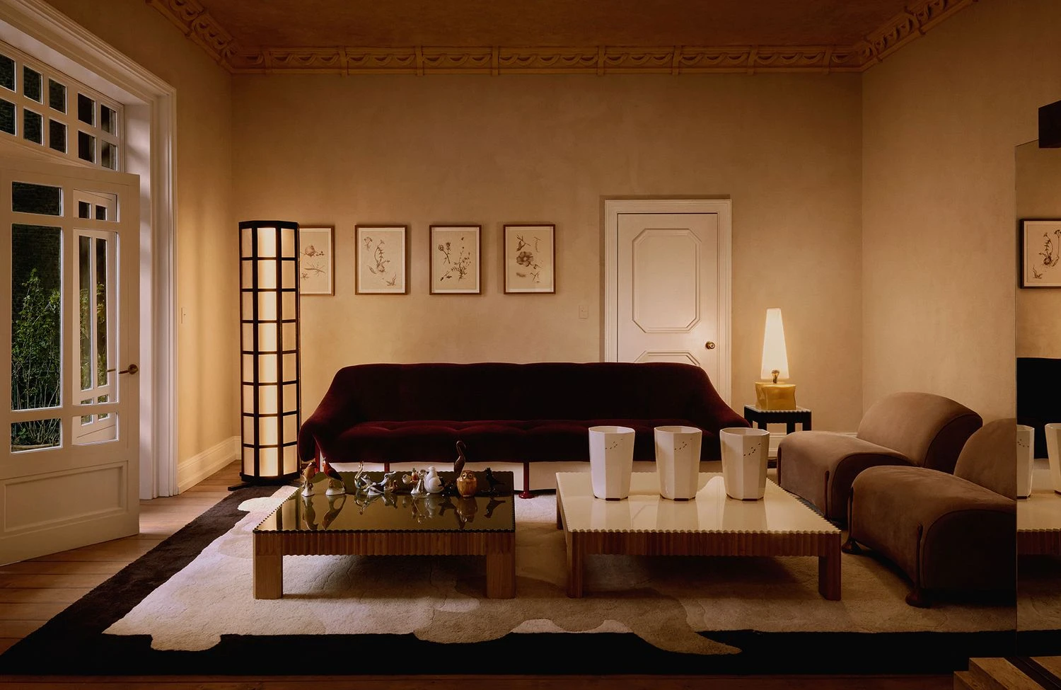 salon mur ocre Zara Home x Luca Guadagnino : la collection Atlas of Desire