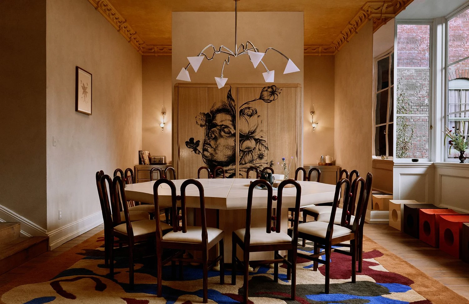 salle à manger classique chic