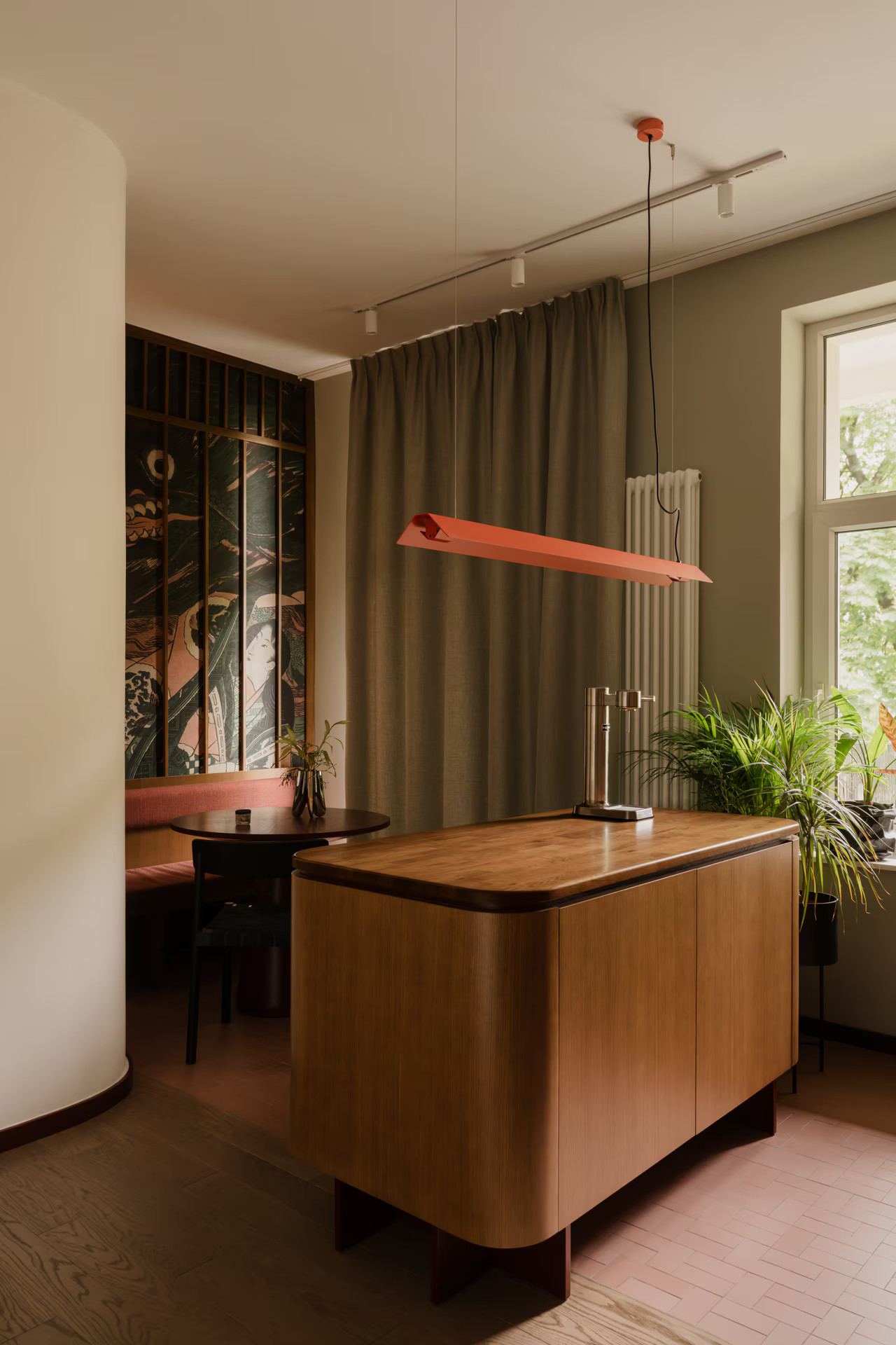 open kitchen contemporary decor