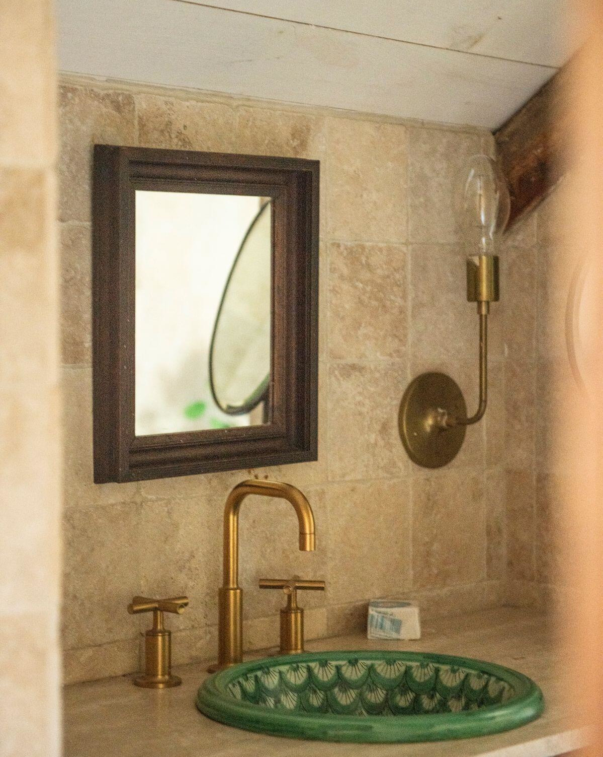 bathroom with Morocan sink