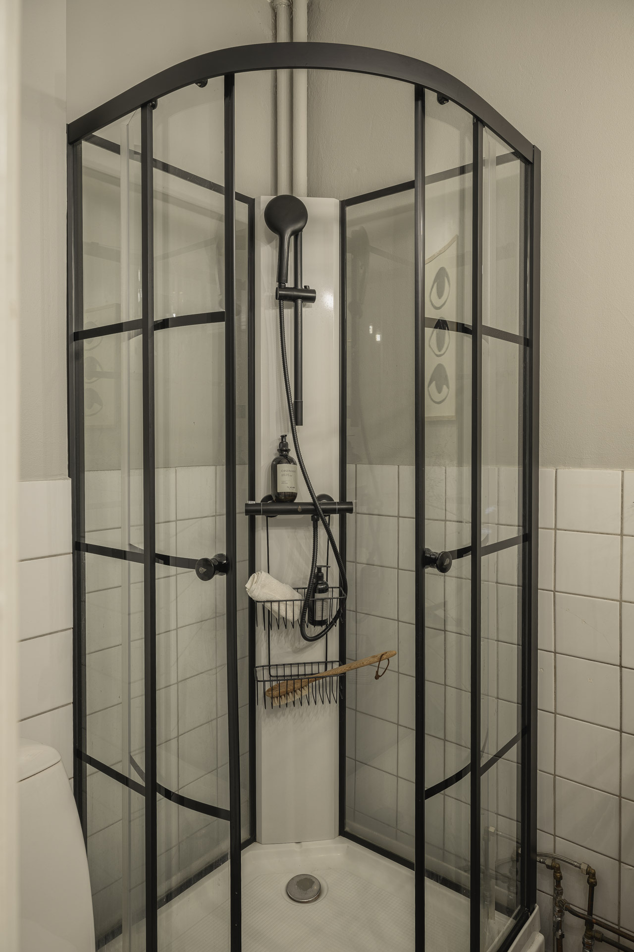 douche style industriel