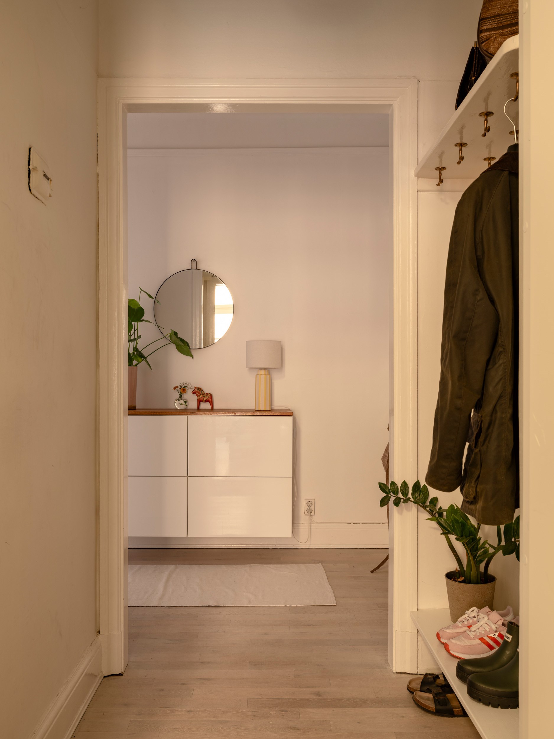 entrée décoration scandinave et classique studio 37m2 entrée décoration scandinave et classique studio 37m2