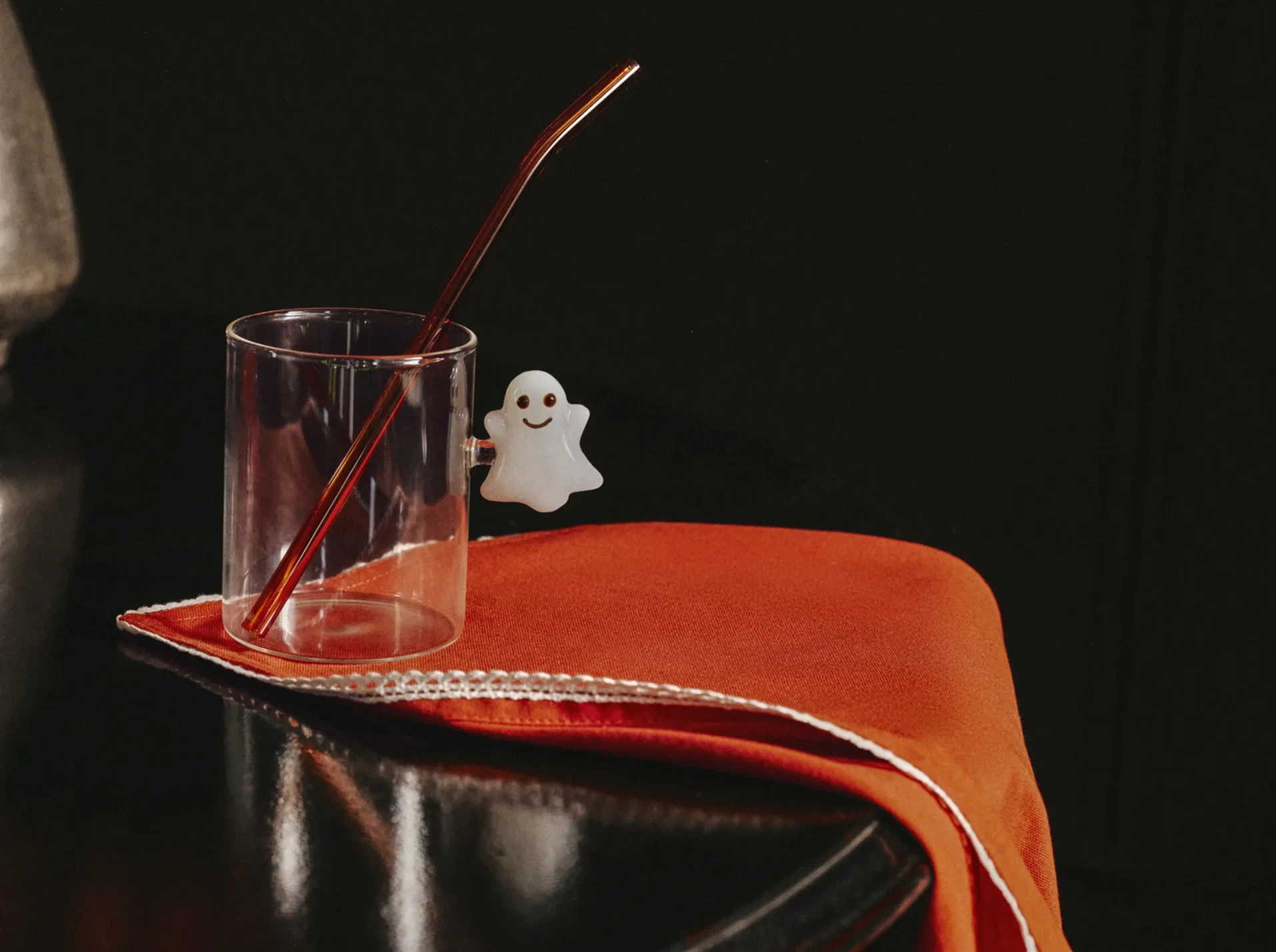 tasse fantôme Lefties Home Halloween 2026 décoration noire et orange