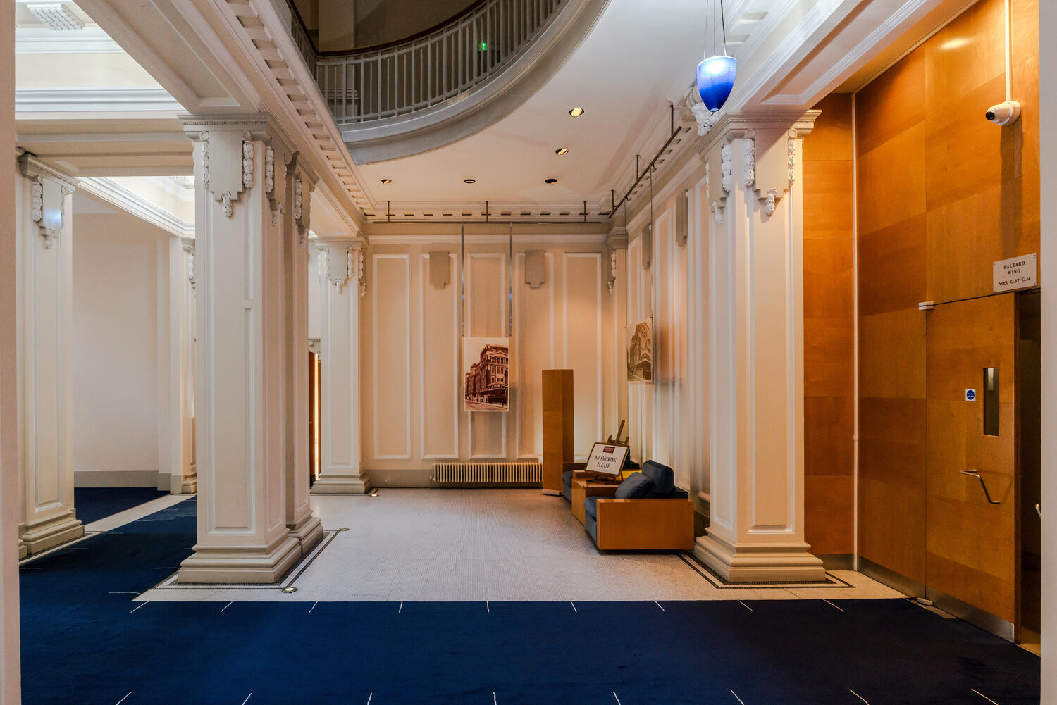 Hall d'entrée cuisine Beaux Arts Building Londres