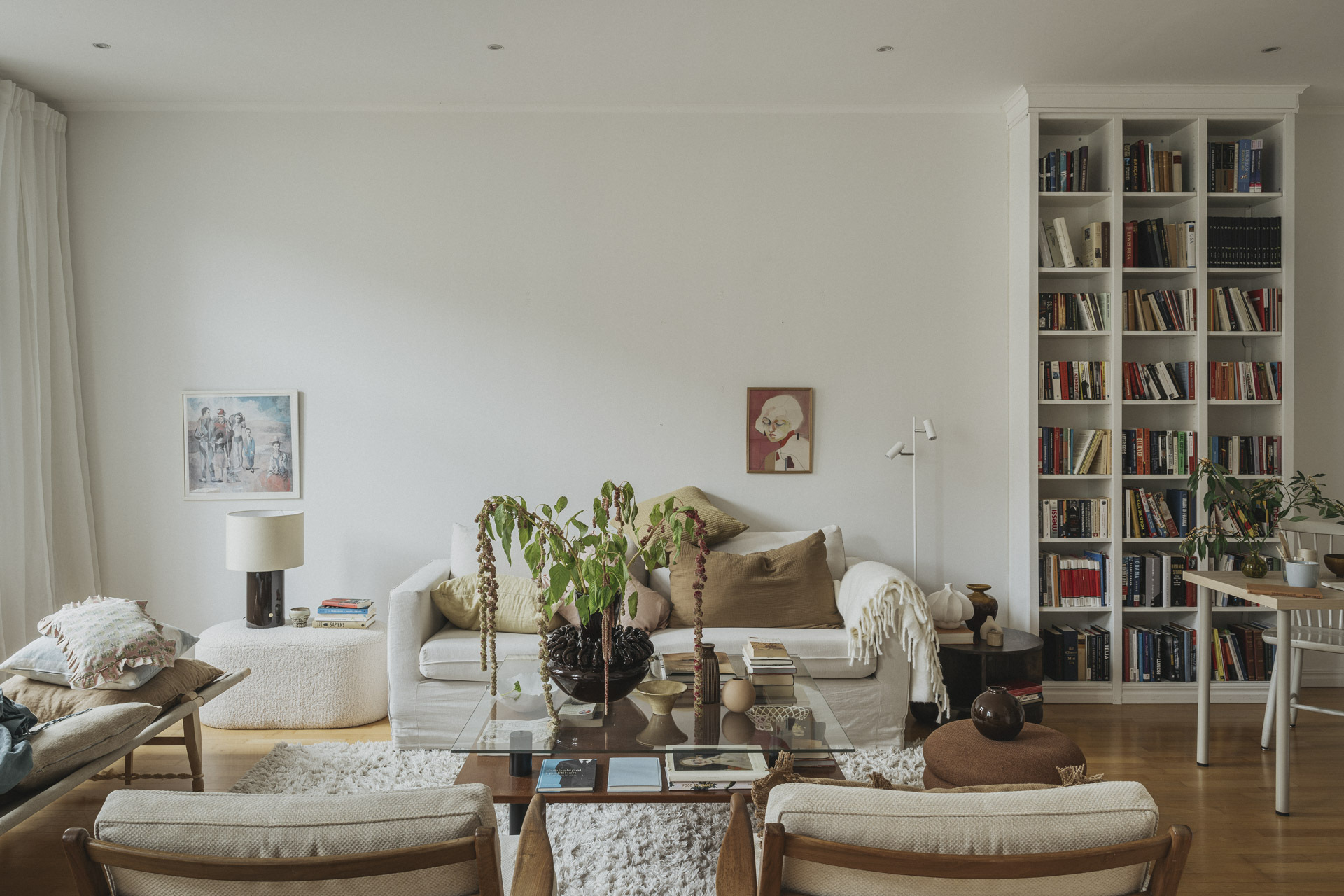 living room neutral tons Scandinavian decor 50sqm apartment living room neutral tons Scandinavian decor 50sqm apartment