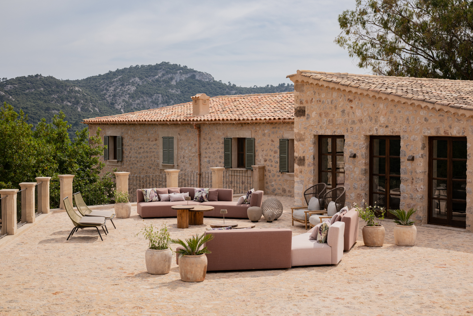 finca rénovée à Majorque maison en pierre Son Verí finca rénovée à Majorque maison en pierre Son Verí