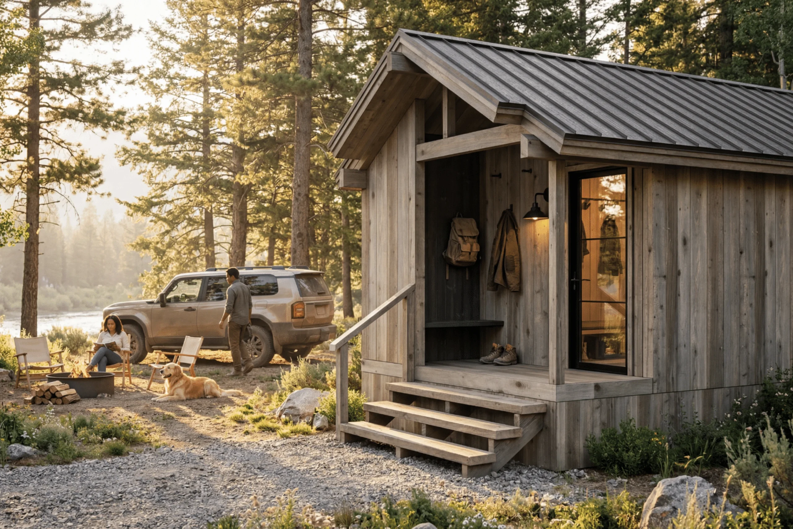 Yukon tiny house par Zook Cabins Yukon tiny house par Zook Cabins