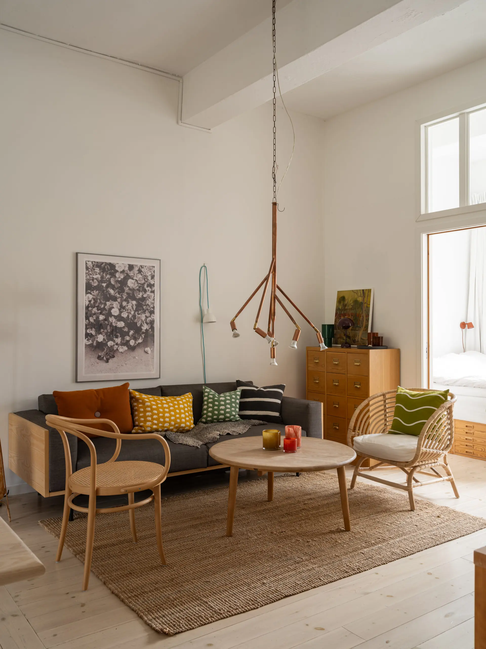 salon décoration scandinave