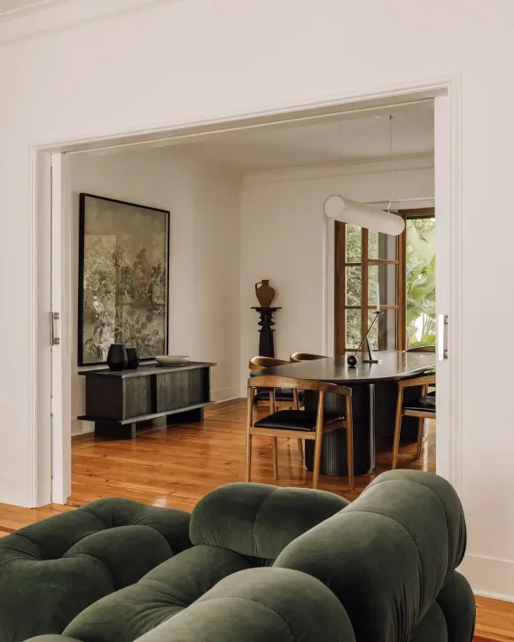 salle à manger et salon décoration contemporaine Villa Branca