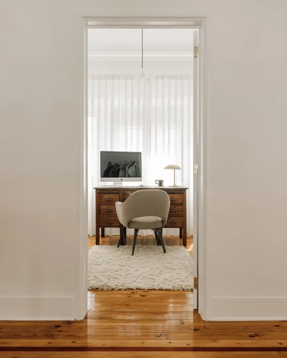 bureau classique chic et contemporain Villa Branca