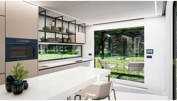 cuisine mini maison 37m2