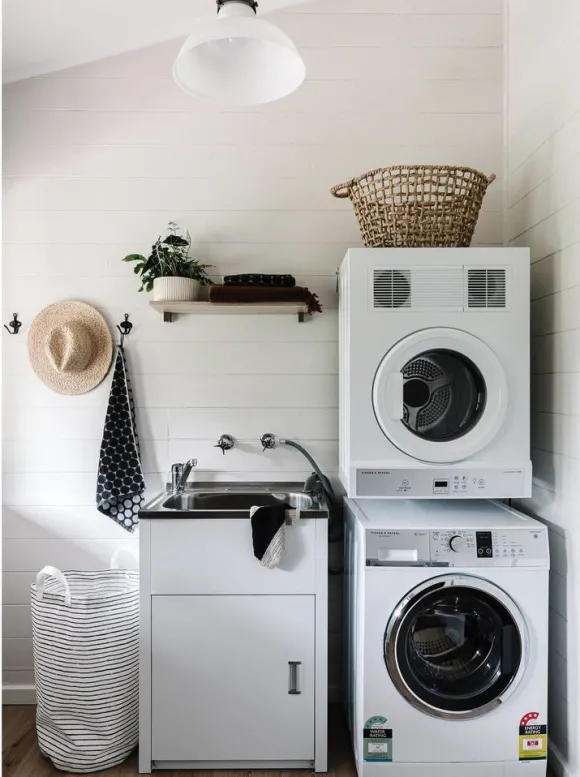 buanderie aménagée
